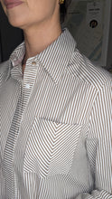 Load image into Gallery viewer, THE SONNY Striped Shirt - Taupe
