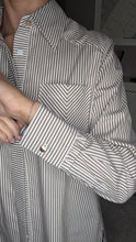 Load image into Gallery viewer, THE SONNY Striped Shirt - Taupe