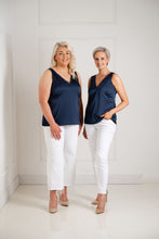Load image into Gallery viewer, THE EVA Camisole Top - Navy