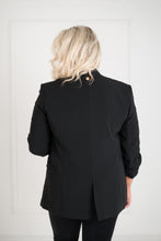 Load image into Gallery viewer, THE KATIE Blazer - Plain Black