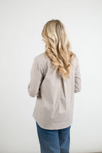Load image into Gallery viewer, THE SONNY Striped Shirt - Taupe