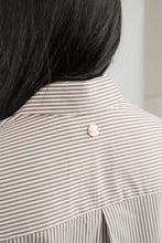 Load image into Gallery viewer, THE SONNY Striped Shirt - Taupe