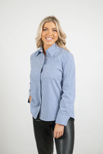 Load image into Gallery viewer, THE SONNY Striped Shirt - Blue