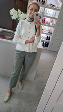 Load image into Gallery viewer, THE PEGGY Cardigan - Winter White