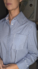 Load image into Gallery viewer, THE SONNY Striped Shirt - Blue
