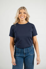 Load image into Gallery viewer, THE HAYDEN Crew Neck T-Shirt - Navy

