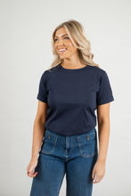 Load image into Gallery viewer, THE HAYDEN Crew Neck T-Shirt - Navy
