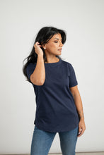 Load image into Gallery viewer, THE HAYDEN Crew Neck T-Shirt - Navy
