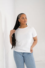Load image into Gallery viewer, THE HAYDEN Crew Neck T-Shirt - White
