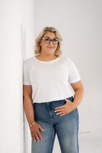 Load image into Gallery viewer, THE HAYDEN Crew Neck T-Shirt - White
